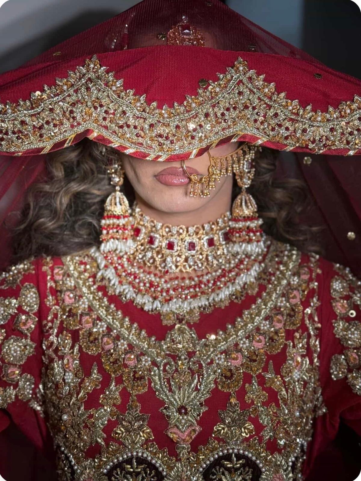 Red Bridal Long Dress